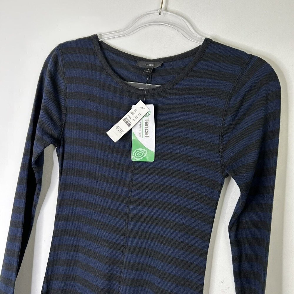 NEW J Crew Modal Ribbed Knit Midi Dress Size Small - Picture 8 of 13